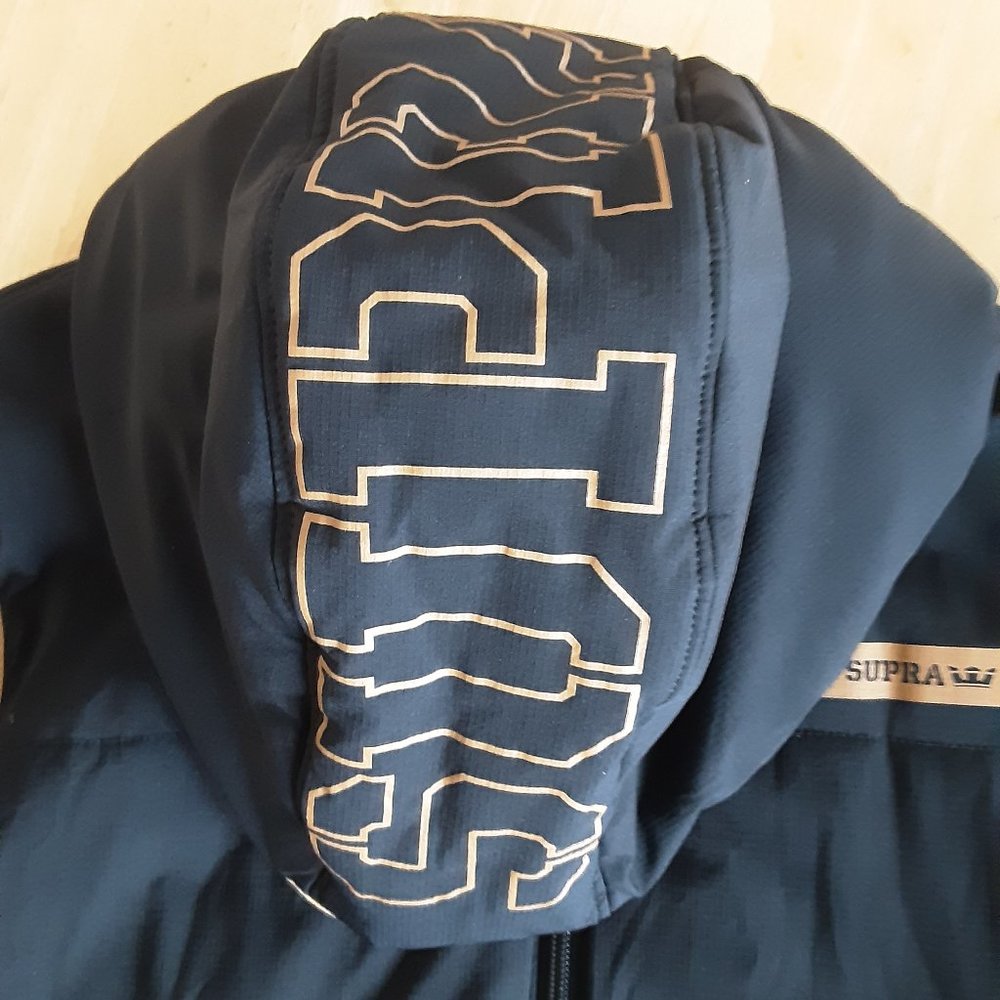 Black gold supra vest